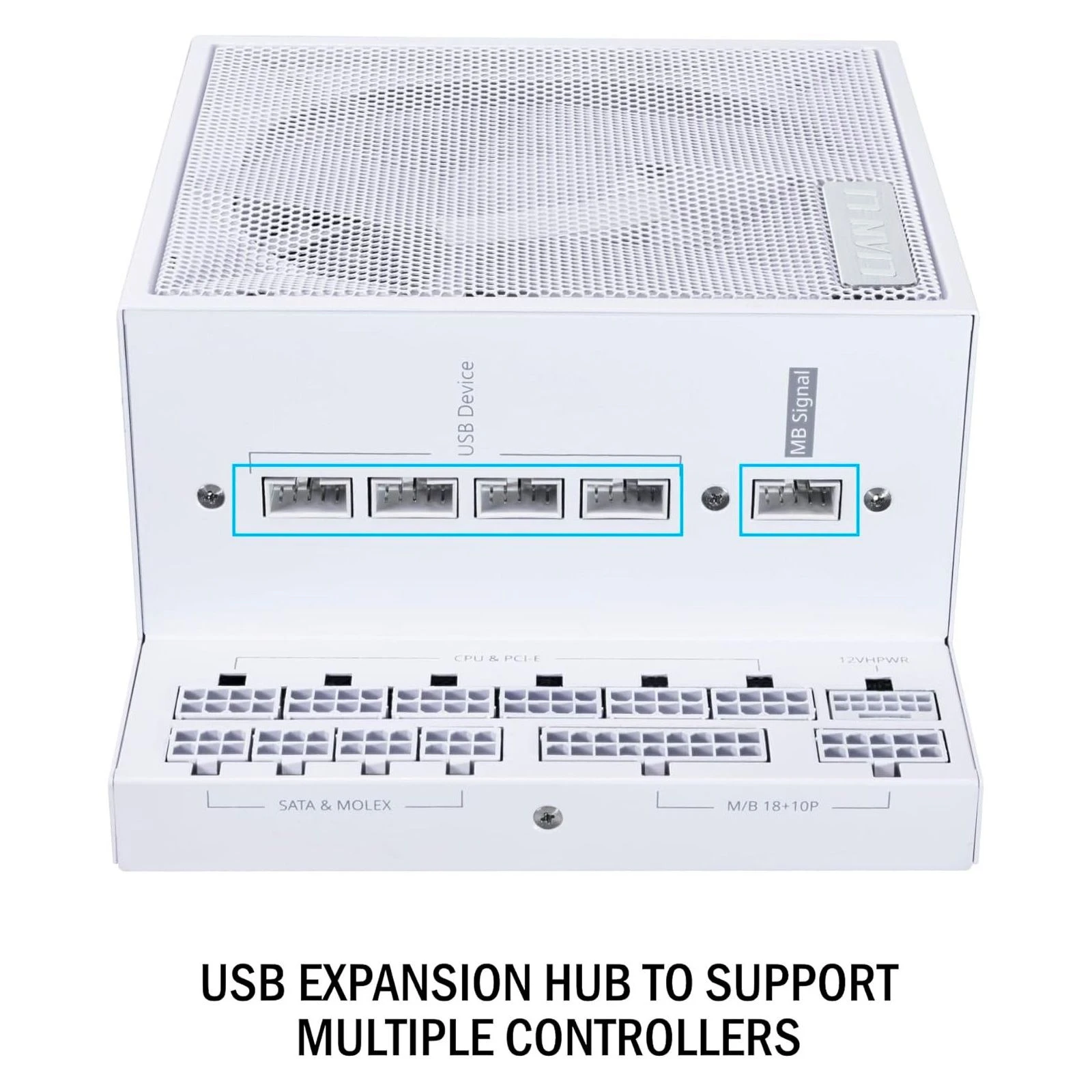 Lian Li 1300W EDGE1300 White (G9P.EG1300.WE00.EU) (UA) Тип БП: модульні, для