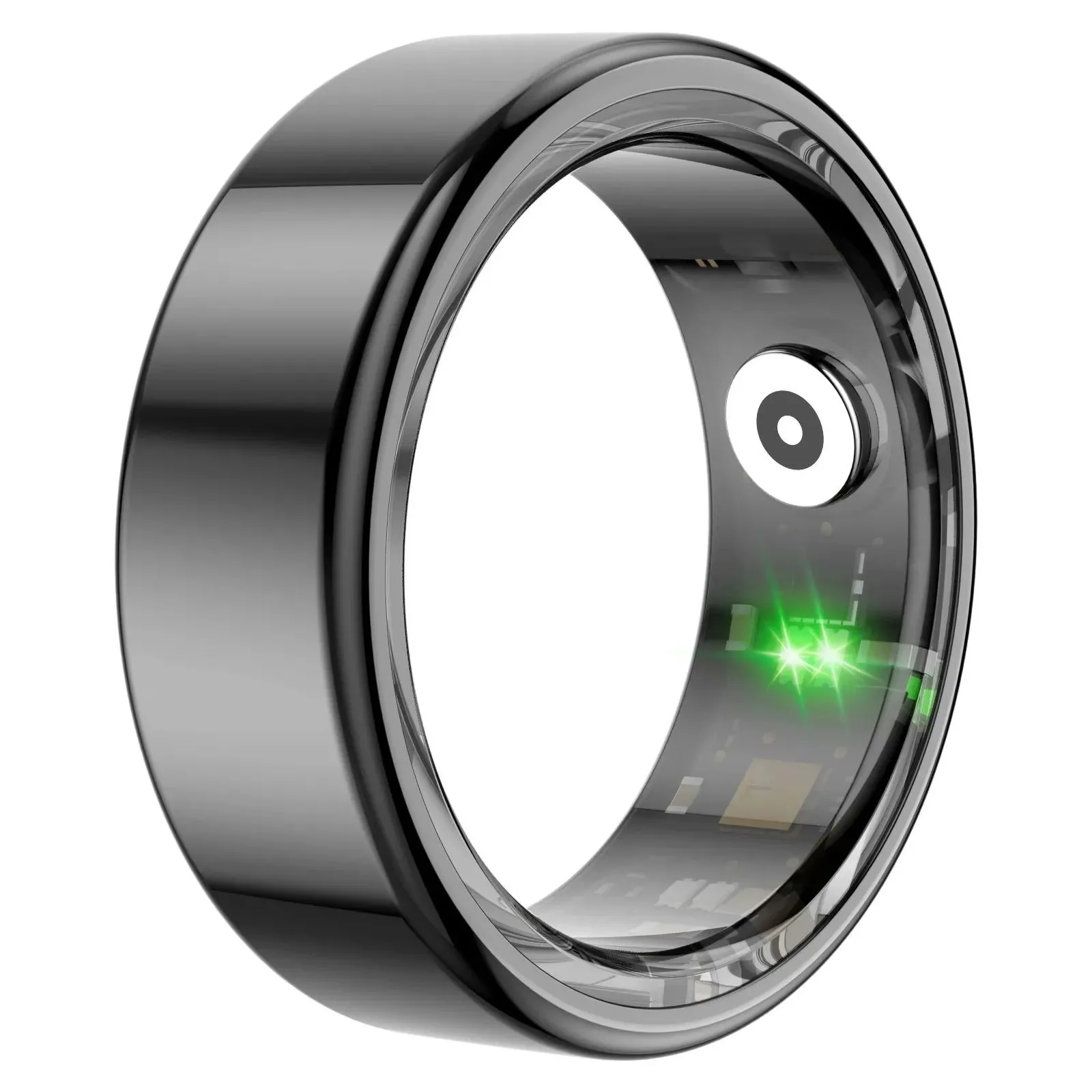 Smart Ring SSR-03 розмір 10 Чорний (1076469) (UA) Сумісна ОС: Android, IOS; Розмір: 10;