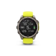 Смарт-часы Garmin fenix 8 47mm,Saph Solar, BareTi/Graphite,AmpYe/GrphBnd (010-02906-21) (UA)