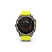 Смарт-часы Garmin fenix 8 47mm,Saph Solar, BareTi/Graphite,AmpYe/GrphBnd (010-02906-21) (UA)