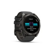 Смарт-годинник Garmin fenix 8 51mm,AMOLED,Saph,CrbnGryTi/Blk,Blk/PebbleGryBnd (010-02905-21) (UA)