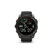 Смарт-годинник Garmin fenix 8 51mm,AMOLED,Saph,CrbnGryTi/Blk,Blk/PebbleGryBnd (010-02905-21) (UA)