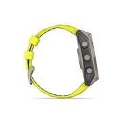 Смарт-годинник Garmin fenix 8 51mm, Saph Solar, BareTi/Graphite, AmpYe/GrphBnd (010-02907-21) (UA)