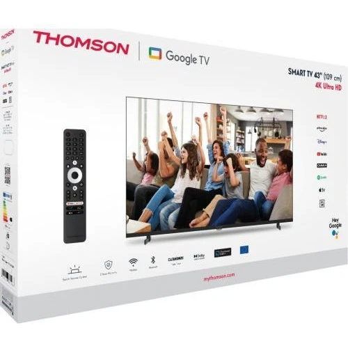 Thomson 43UG4S14 (UA) Роздільна здатність, пікселі  3840x2160 