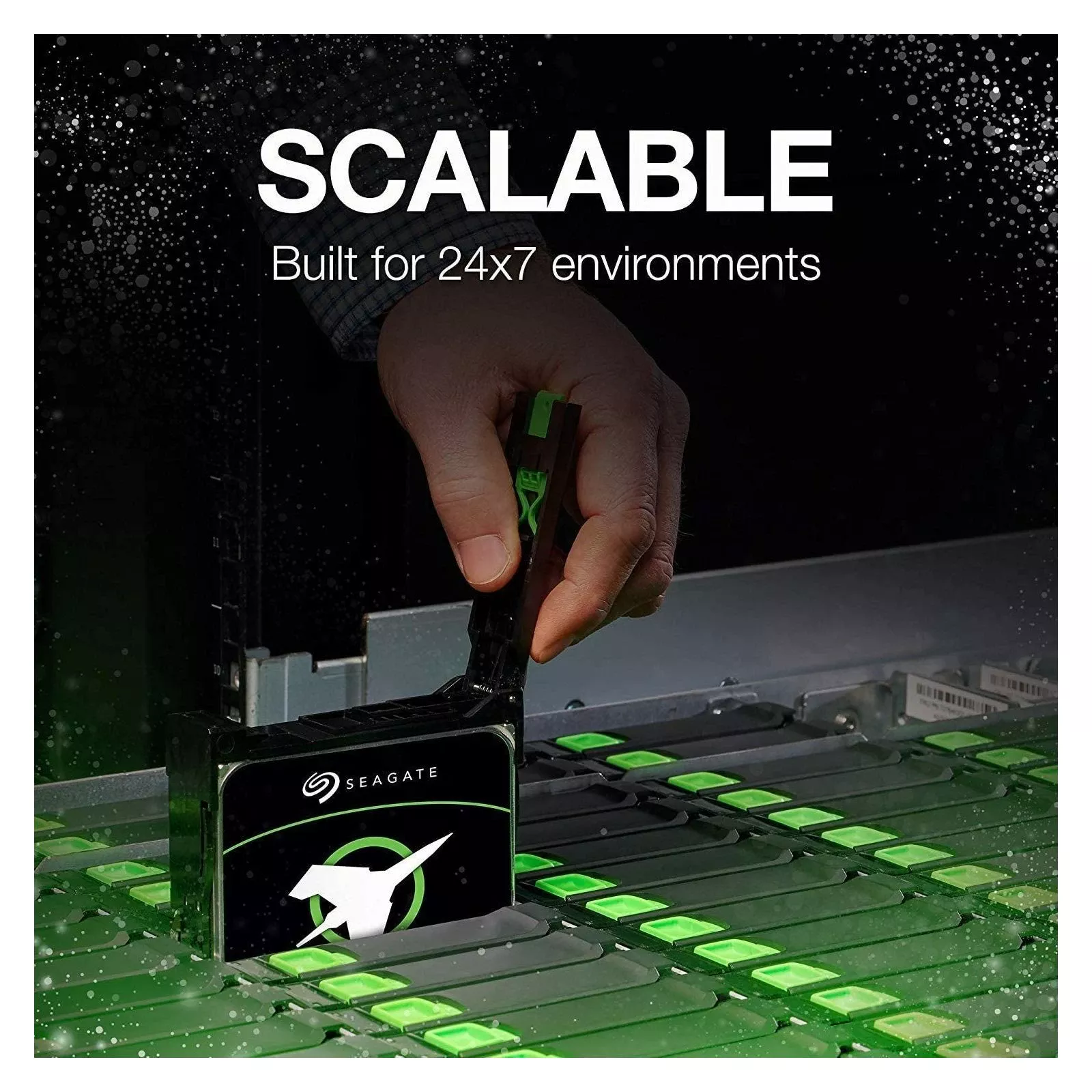 3.5 18TB Seagate (ST18000NM000D) (UA) Форм-фактор: 3.5; Об'єм: 18 TB;