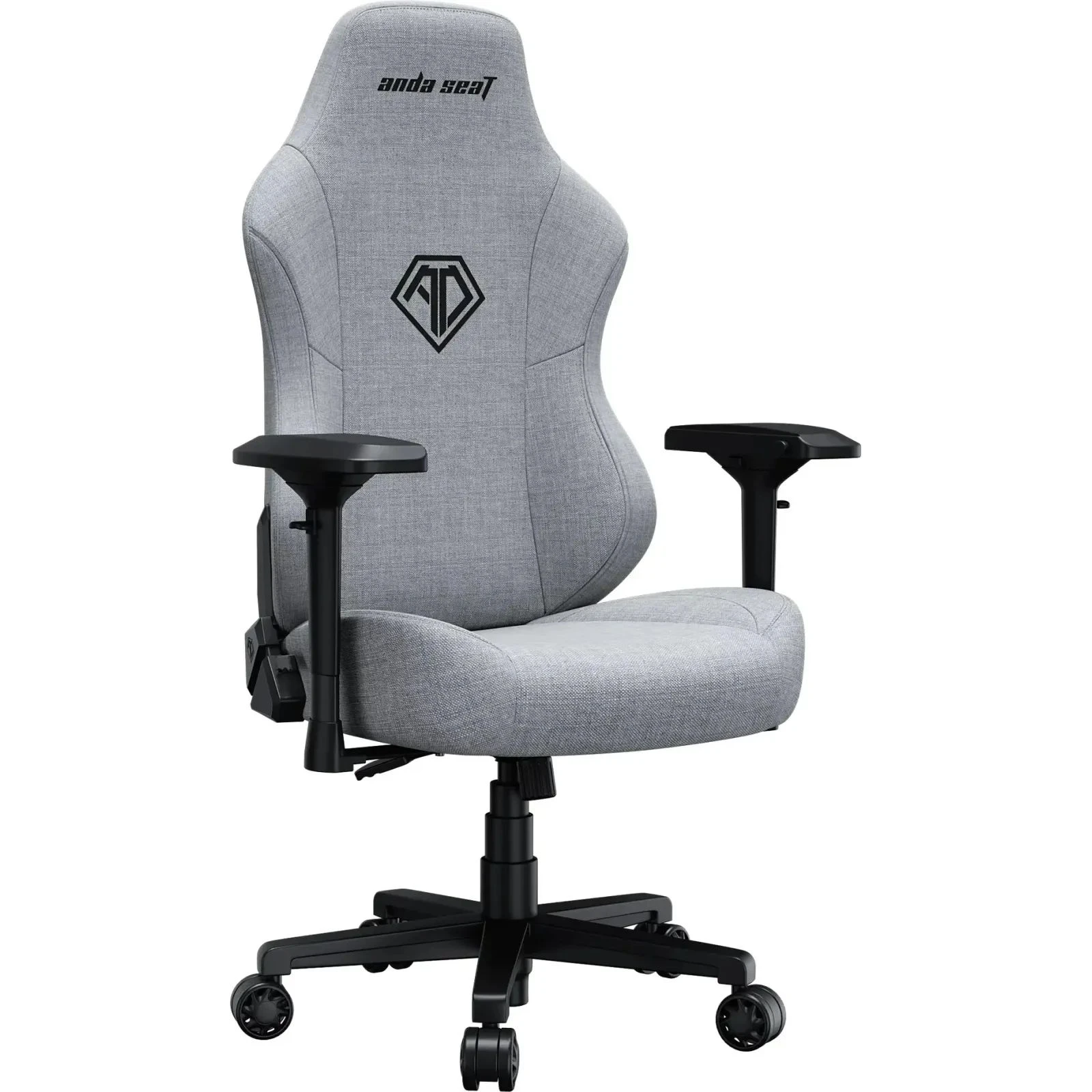 Anda Seat Phantom 3 Pro Fabric Size L Grey (AD18YC-06-G-F) (UA) Налаштування підлокітників 4D