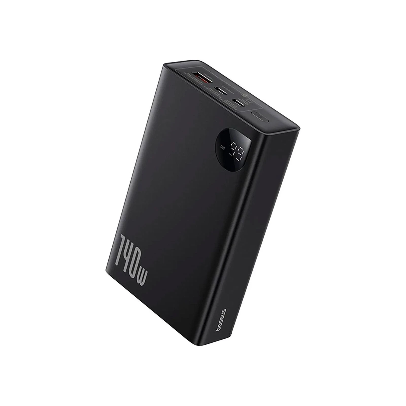 Baseus Adaman Metal Digital Display 24000mAh 140W, Black (P10021508113-00) (P10021507112-02) (UA) Вихідний струм 5 A , 2.25 A , 2.5 A , 3 A
