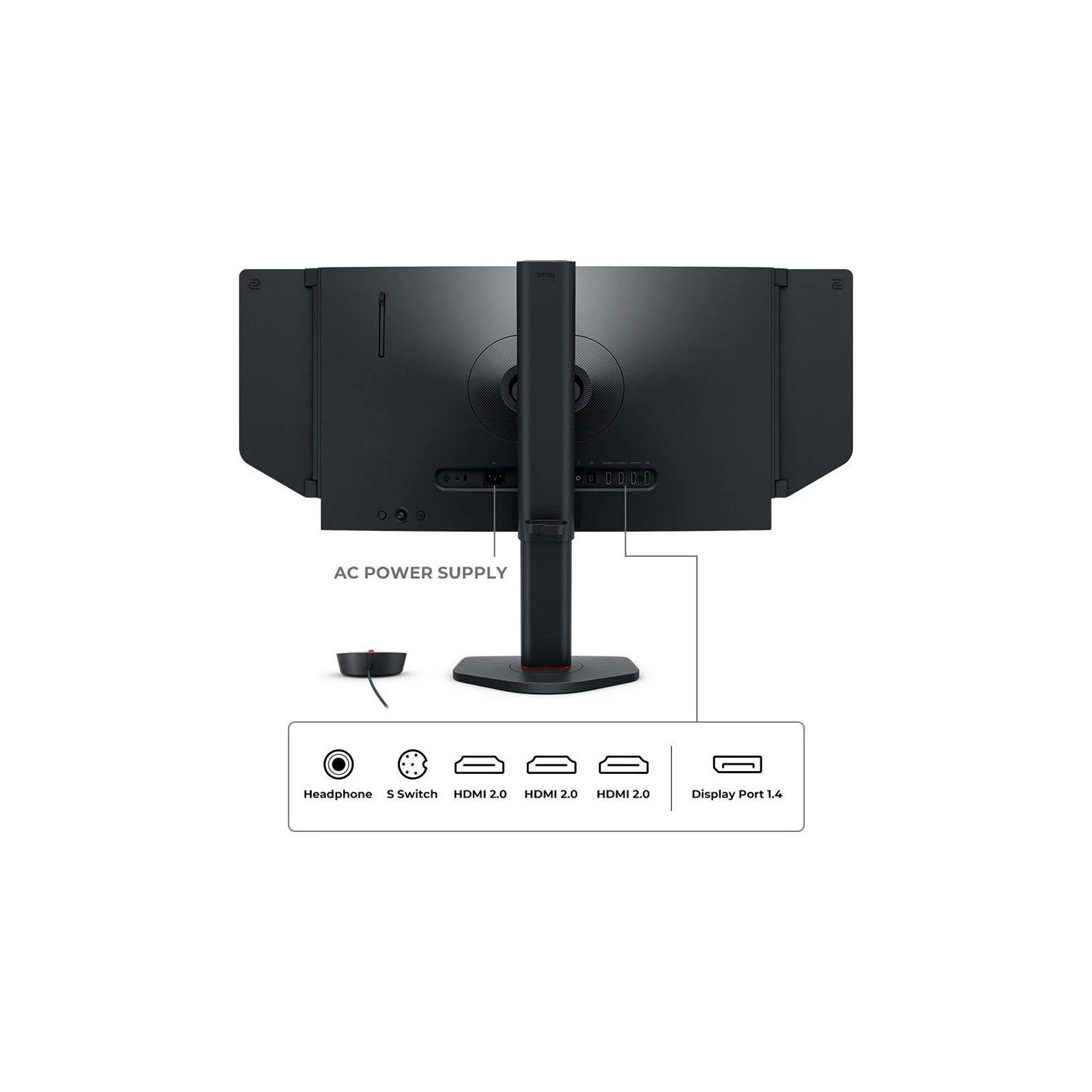 BenQ XL2566X+ Dark Grey (UA) Тип монитора: Безрамочный,