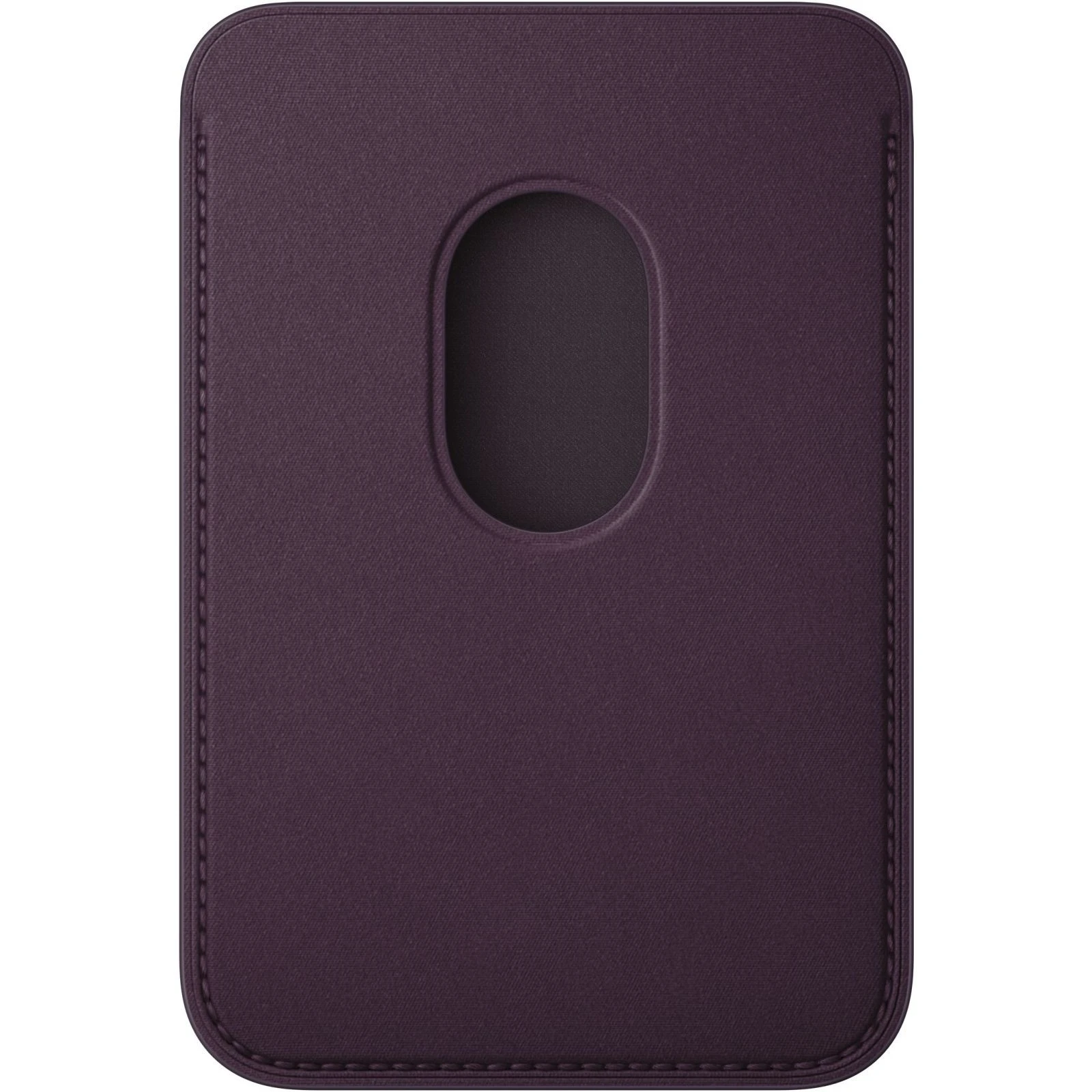 Чохол для мобільного телефону Apple iPhone FineWoven Wallet with MagSafe - Blackberry (MA7A4ZM/A) (UA) Сумісність із брендом: Apple;
