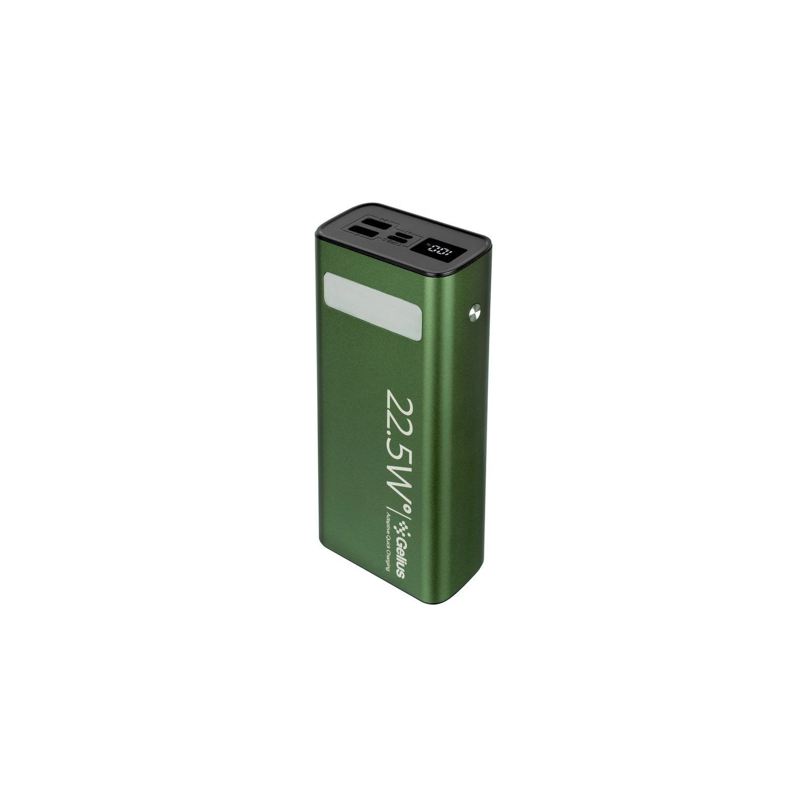 Gelius Lightstone GP-PB300 30000mAh QC+PD (22.5W) Green (00000090465) (UA) Вес 623 г