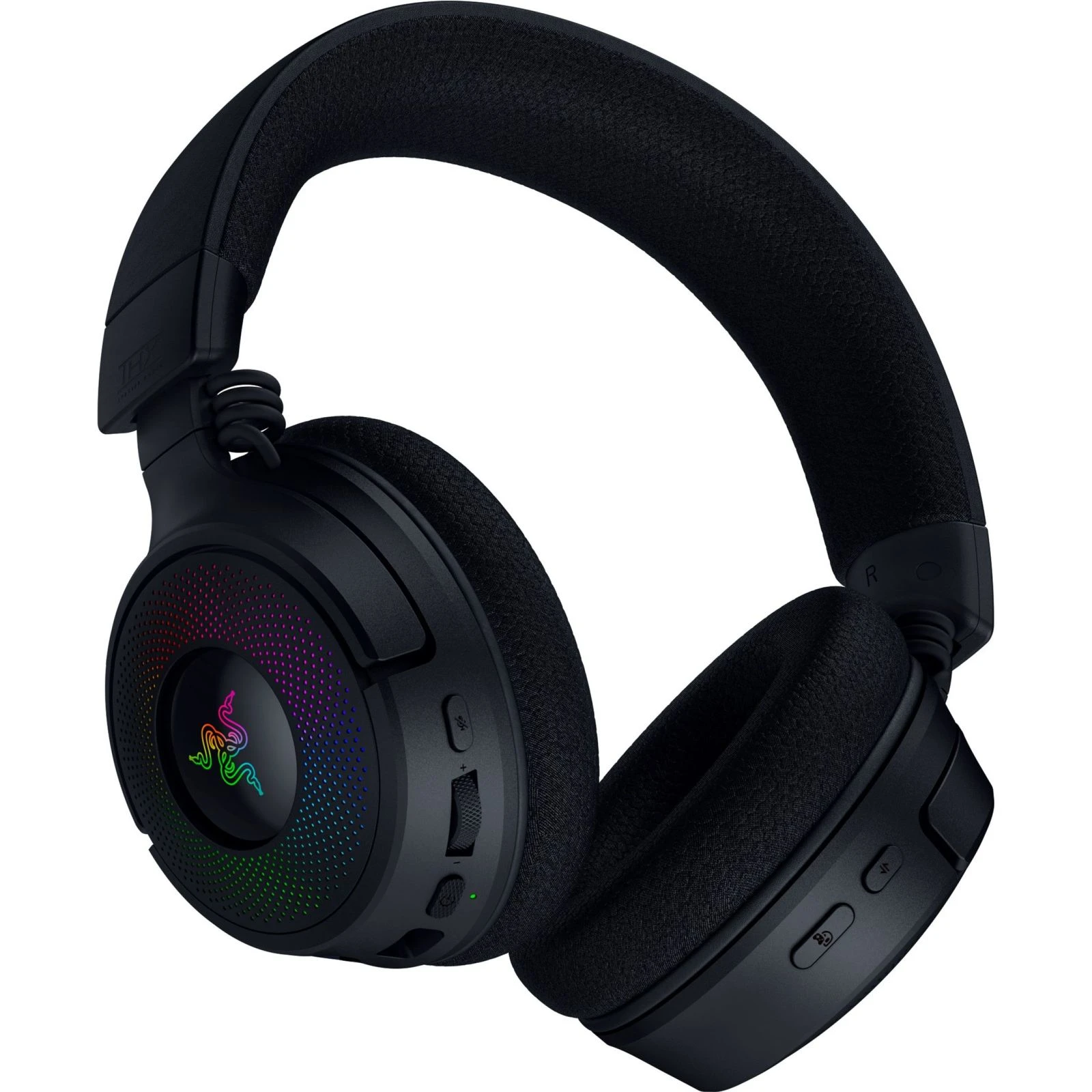 Навушники Razer Kraken V4 Black (RZ04-05170100-R3M1) (UA) Конструкція  Повна -розміщена <==> Інтерфейс з'єднання 
