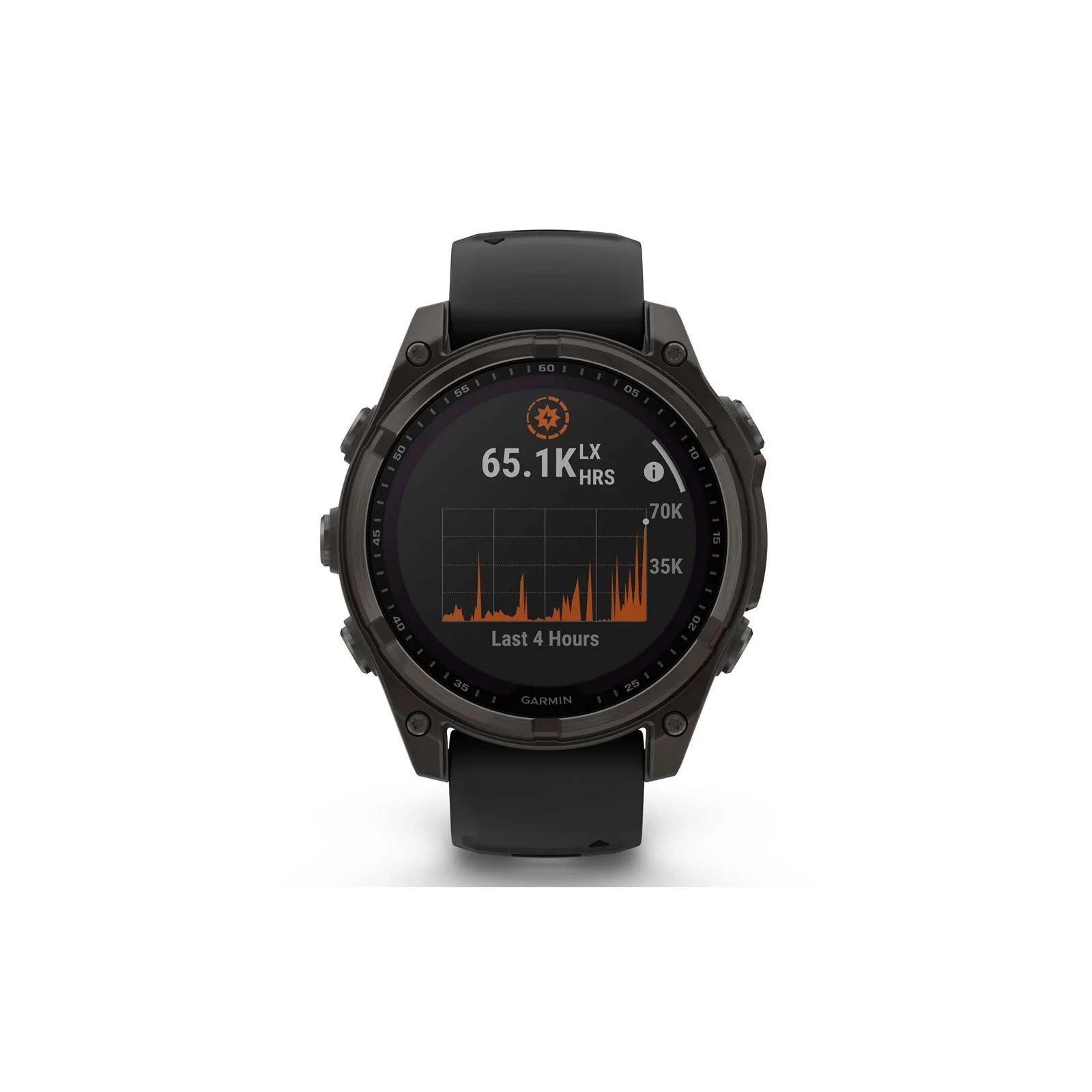 Смарт-годинник Garmin fenix 8 47mm,Saph Solar,CrbnGry Ti/Blk,Blk/PblGryBnd (010-02906-11) (UA) Операційна система  Власна 