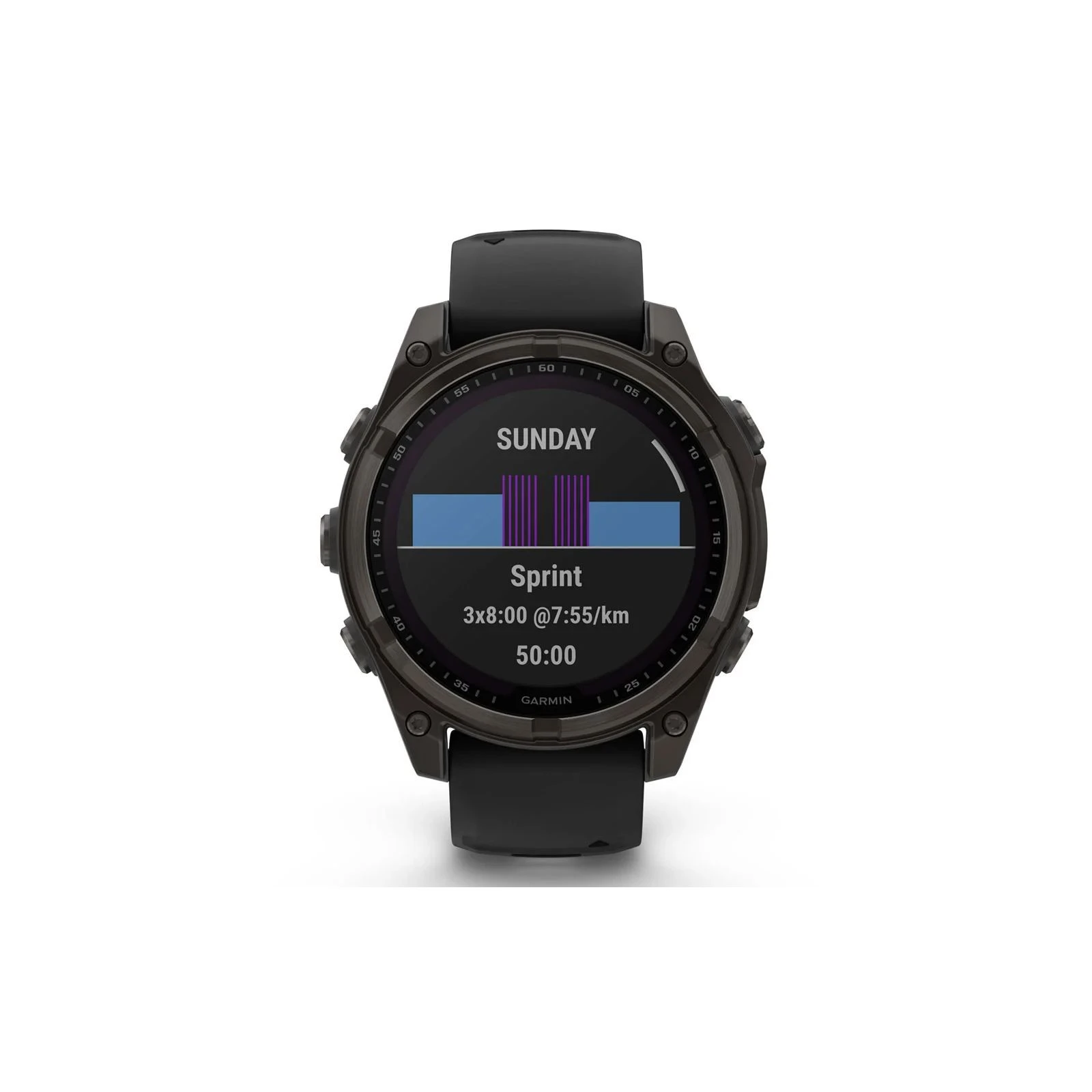 Смарт-годинник Garmin fenix 8 47mm,Saph Solar,CrbnGry Ti/Blk,Blk/PblGryBnd (010-02906-11) (UA) Тип  Універсальна 