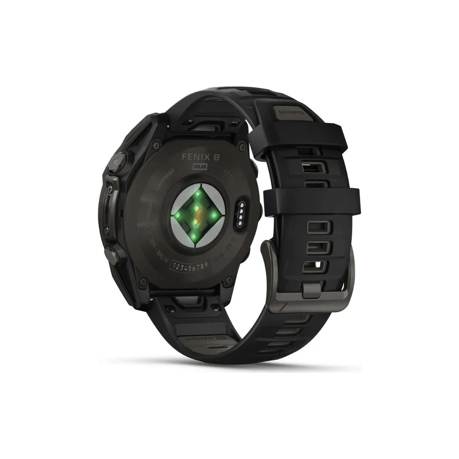 Смарт-годинник Garmin fenix 8 51mm,Saph Solar,CrbnGry Ti/Blk,Blk/PblGryBnd (010-02907-11) (UA) Операційна система пропрієтарна