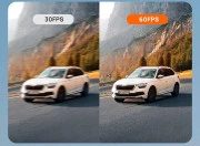 Видеорегистратор 70mai 4K A810 HDR Dash Cam Set Global (+ камера заднего вида) (A810-2)