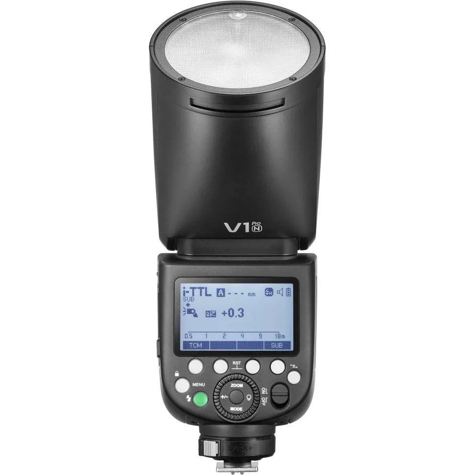 Вспышка накамерная Godox V1Pro-N для Nikon