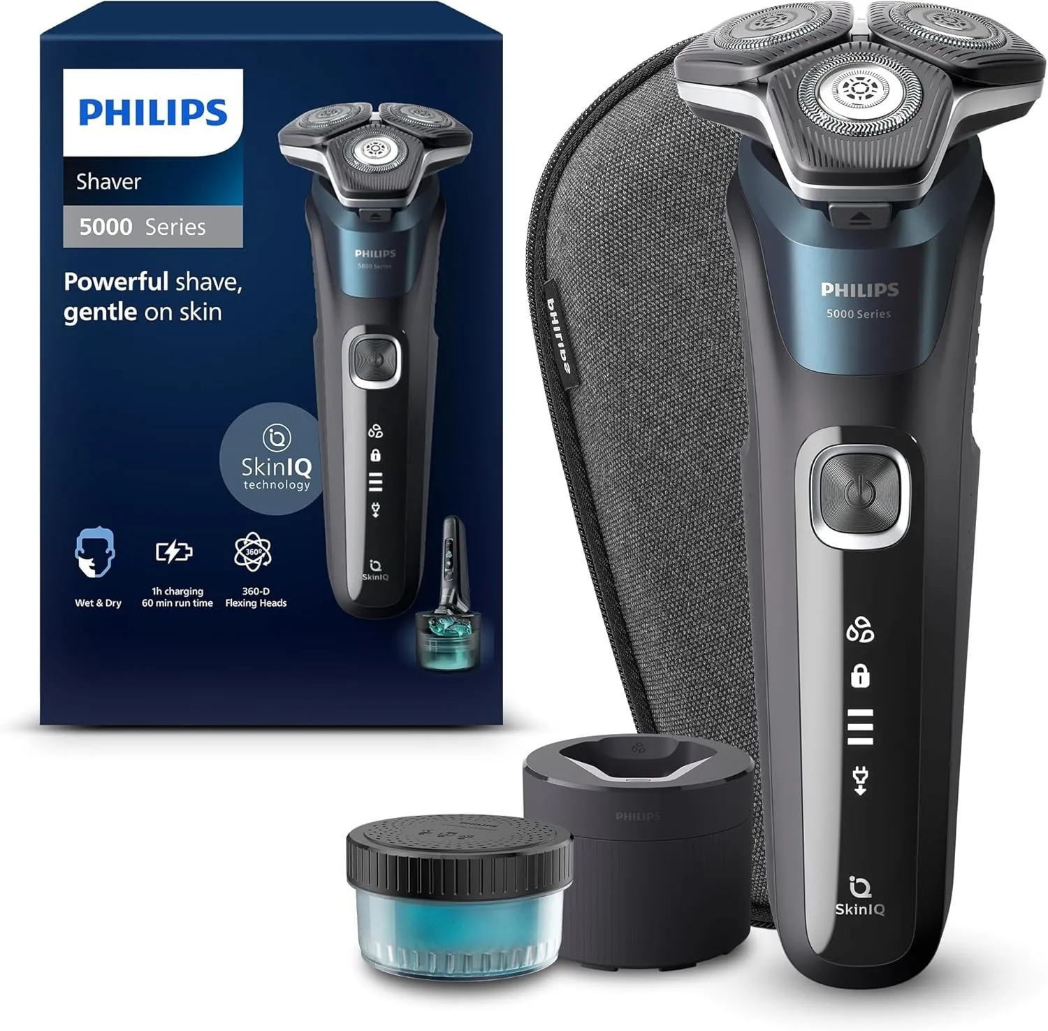 Philips Series 5000 S5889/50 Тип: роторний / Гоління: вологе
