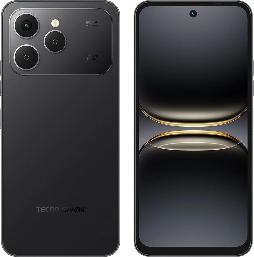 Tecno Spark 40 (KM5n) 8/256GB Ink Black (4894947091551) (UA) Бренд: Tecno; Линейка: Spark 40 KM5;