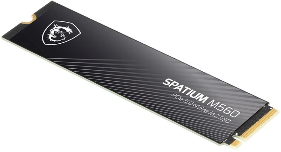 1TB MSI Spatium M560 M.2 2280 PCIe 5.0 x4 NVMe 3D NAND (S78-440L0F0-P83) (UA) Об'єм накопичувача: 1 ТБ;