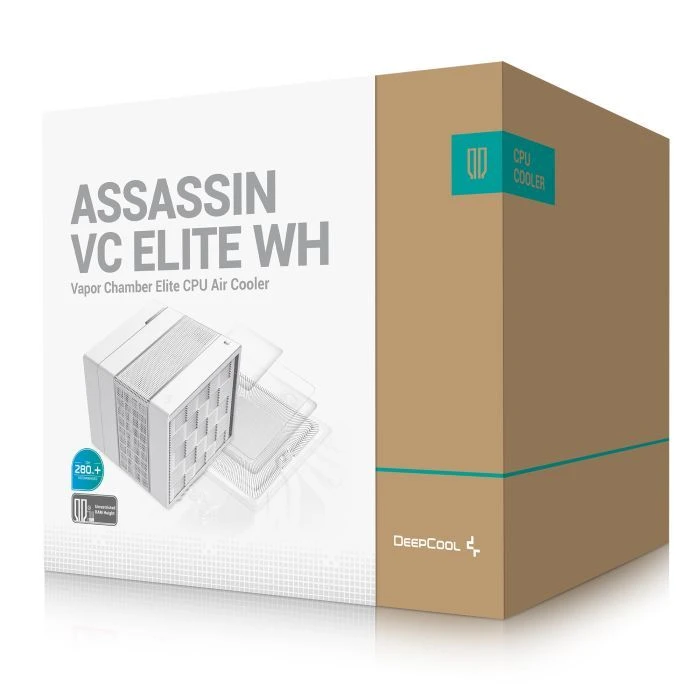 Кулер для процесора Deepcool Assassin VC Elite WH (R-ASN4-WHNVNN-GJD) (UA) ; Сокет: AM4, AM5, 1150, 1151, 1155, 1200, 1700, 1851,