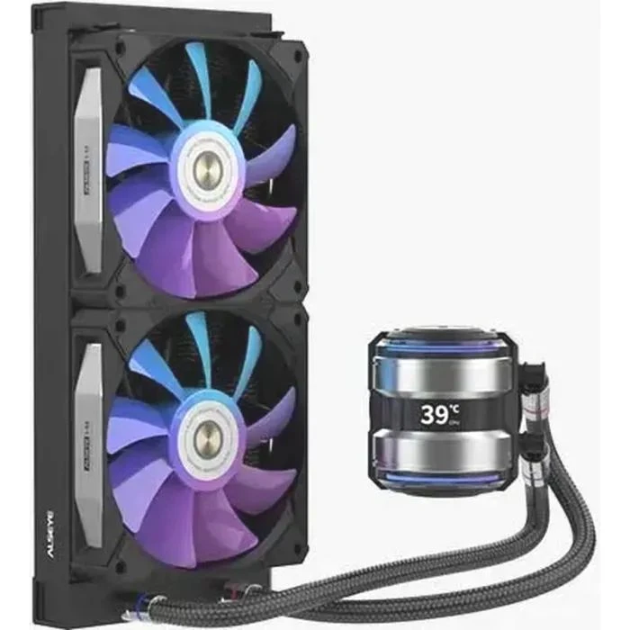 Система рідинного охолодження Alseye i240-B-SE (AS.02.08.0011) (UA) Сокет: 1156, 1366, 2011, FM1, AM2, AM2+, FM2, AM3,