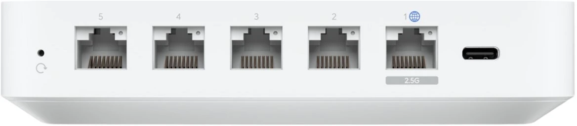Ubiquiti UniFi Cloud Gateway Ultra (UCG-Ultra) (UA) Порти управління: немає;