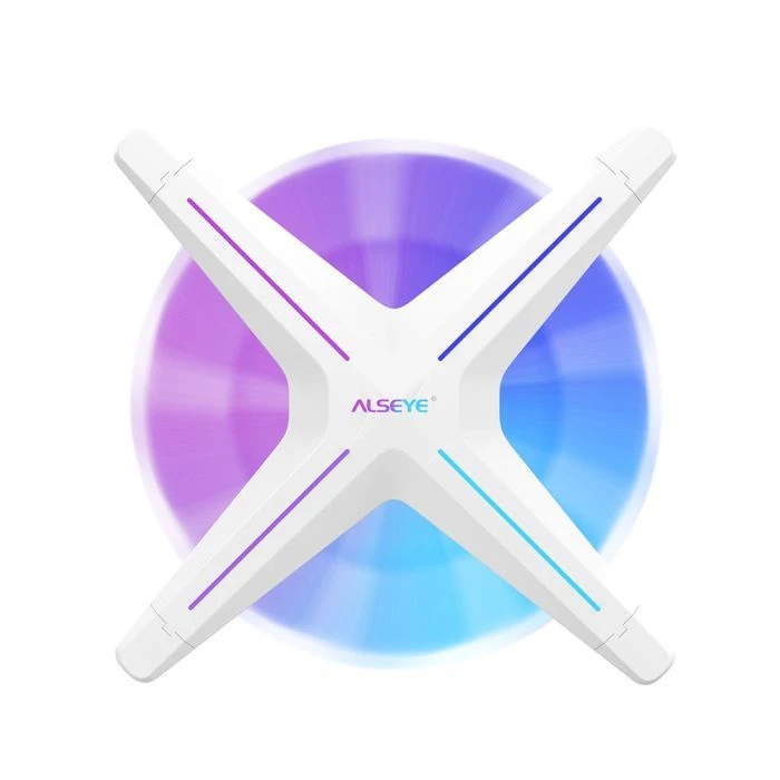Кулер для корпусу Alseye X12 (White Push) (AS.04.03.0026) (UA) ; Діаметр вентиляторів: 120 мм; Тип