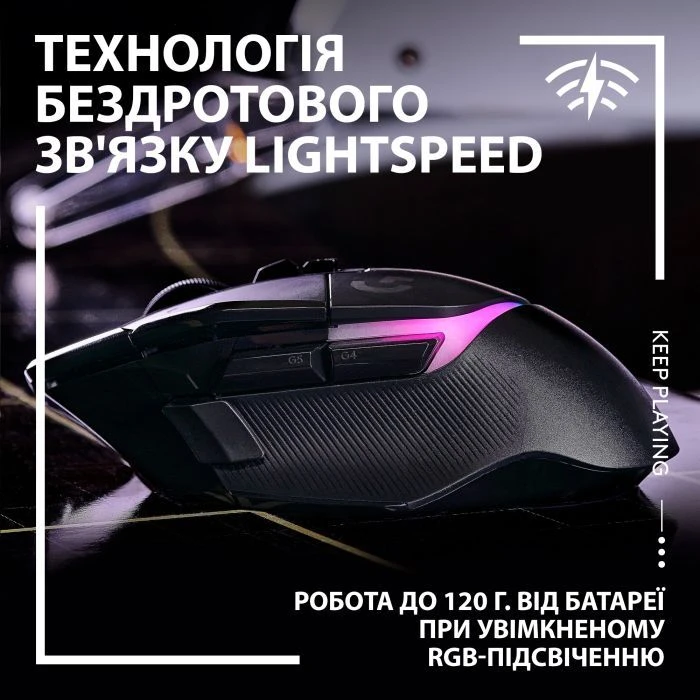 Logitech G502 X Plus Wireless Black (910-006162) (UA)