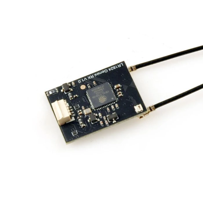 Приемник (RX) HappyModel ELRS Gemini 2.4G/915Mhz (1H60032) (UA) ; Рабочая частота: 2.4 ГГц;