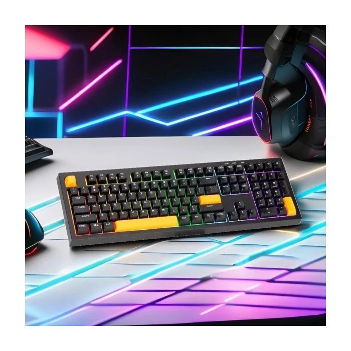 Xtrike ME ME KB-512 LED USB UA Black (KB-512BKUA) (UA) ; Тип подключения: проводная;