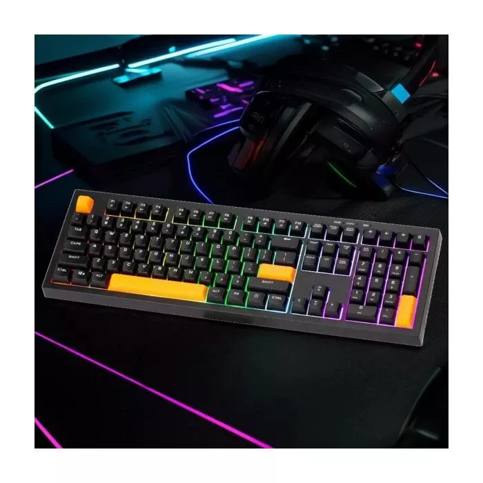 Xtrike ME ME KB-512 LED USB UA Black (KB-512BKUA) (UA) ; Тип підключення: провідне;