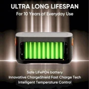 Додаткова батарея для зарядної станції Jackery Додаткова батарея 2000 Plus 2040 Вт*г (90-2000-EUXOR1) Europe