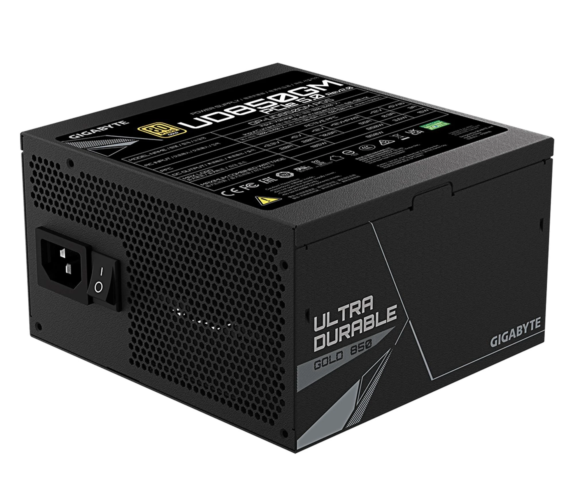 Gigabyte UD850GM PG5 V2 850W 80 Plus Gold ATX 3.1 (GP-UD850GM PG5 V2) EU