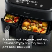 Мультипечь Philips Dual Airfryer 3000 Series NA351/00