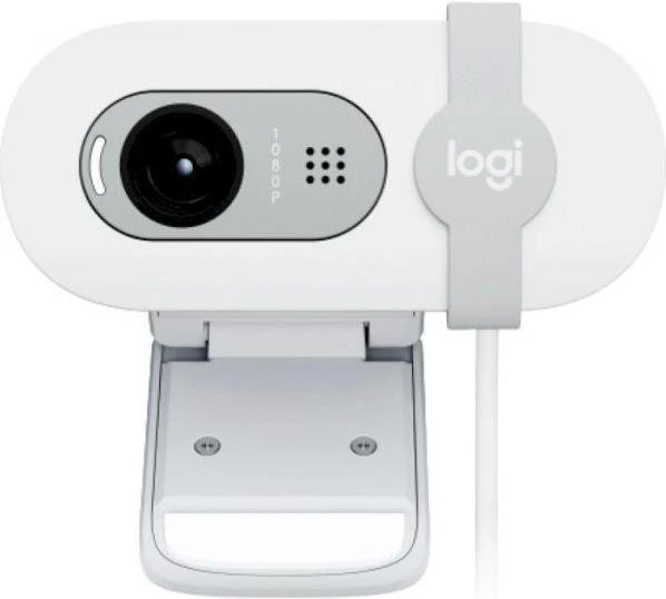 Logitech Brio 100 Full HD Webcam Off White (960-001617, 960-001618)