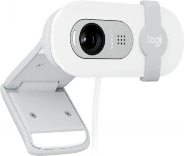 Logitech Brio 100 Full HD Webcam Off White (960-001617, 960-001618)