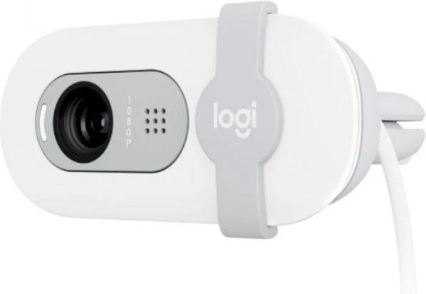 Logitech Brio 100 Full HD Webcam Off White (960-001617, 960-001618)