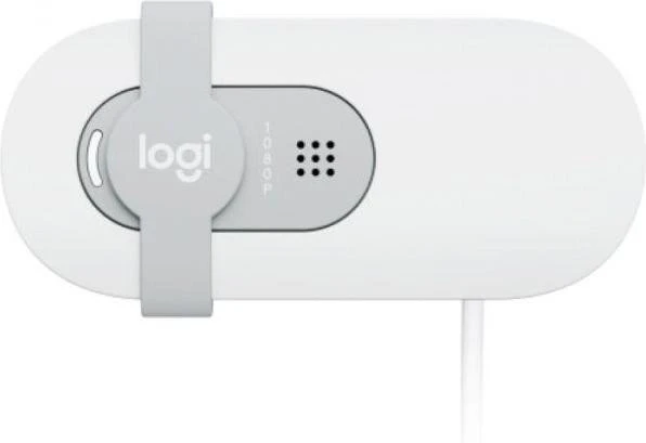 Logitech Brio 100 Full HD Webcam Off White (960-001617, 960-001618)