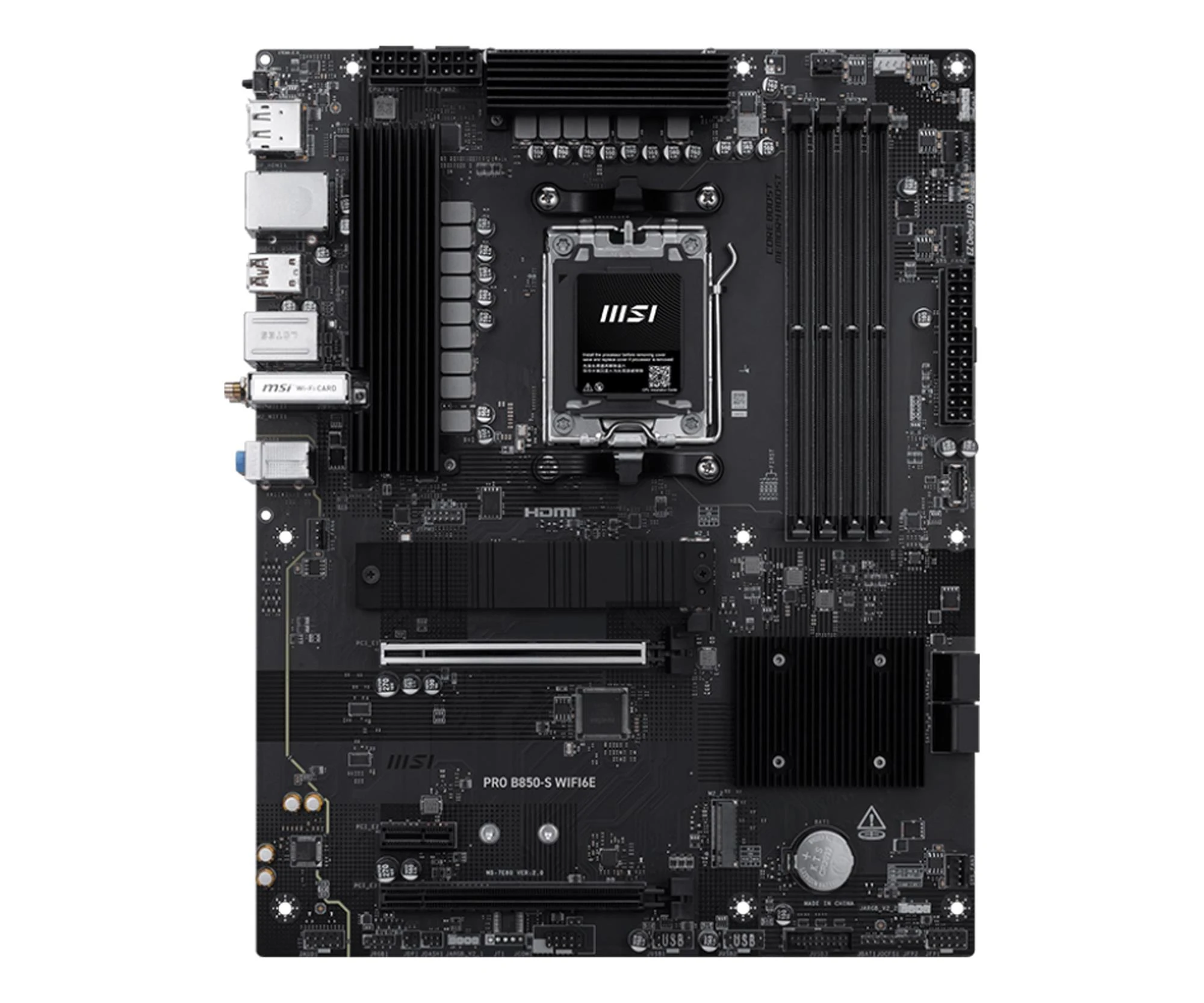 MSI PRO B850-S WIFI6E (PRO B850-S WIFI6E) EU