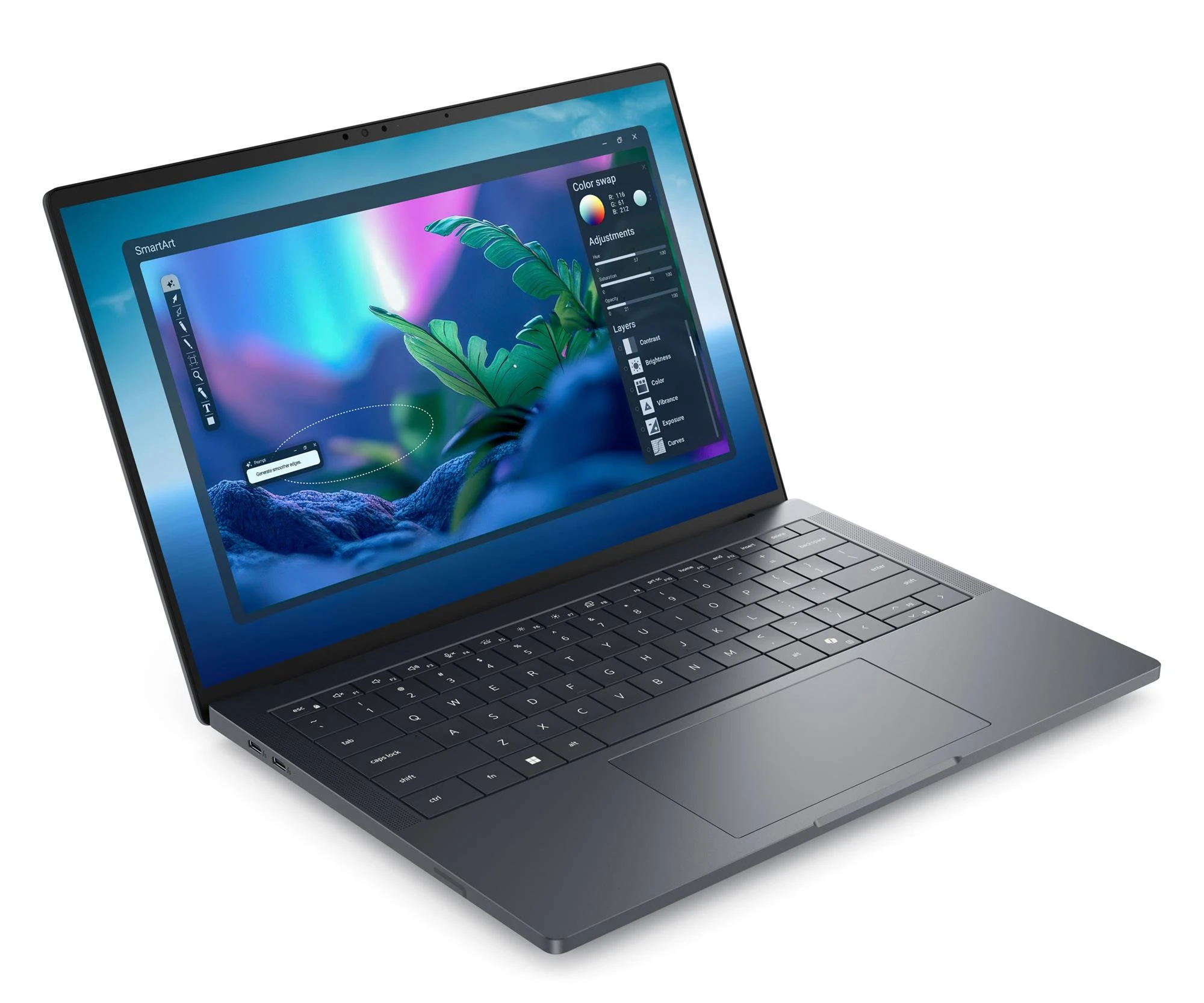 Dell Pro Max 14 Premium Ultra 9-285H/32GB/1TB/Win11P RTX PRO 2000 (BTO105_MA14250_EMEA) Процессор: Intel® Core™ Ultra 9 285H (16