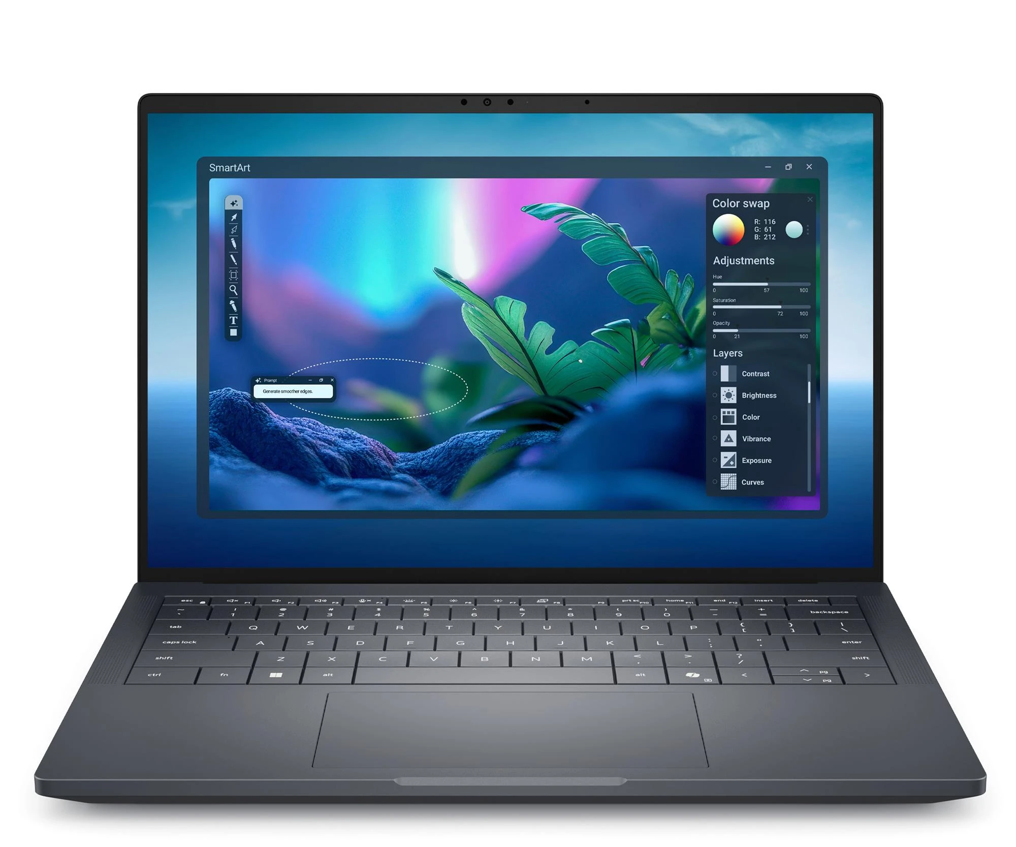 Dell Pro Max 14 Premium Ultra 9-285H/32GB/1TB/Win11P RTX PRO 2000 (BTO105_MA14250_EMEA) Процесор: Intel® Core™ Ultra 9 285H (16