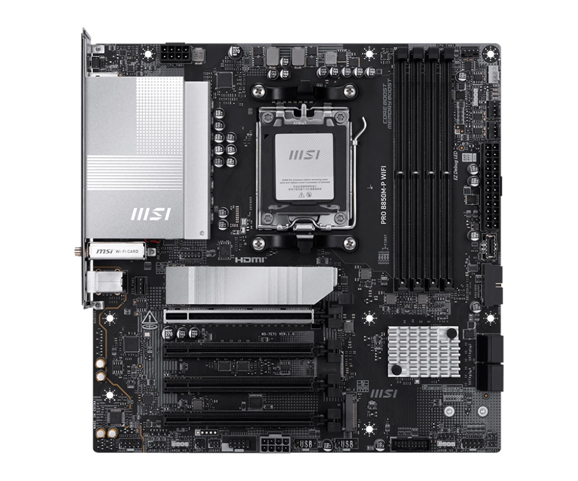 MSI PRO B850M-P WIFI (PRO B850M-P WIFI) EU