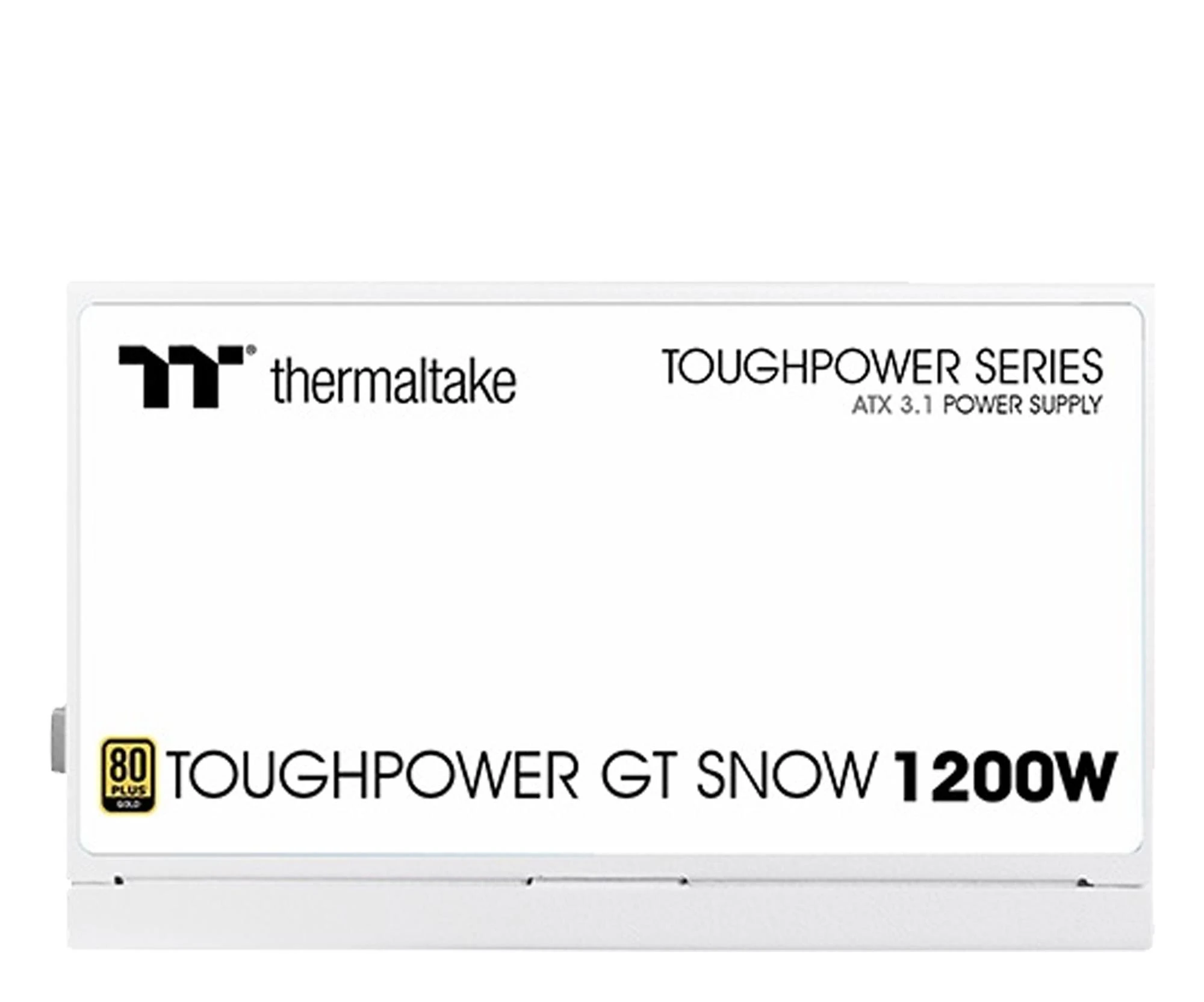Thermaltake ToughPower GT 1200W 80 Plus Gold ATX 3.1 White (PS-TPT-1200FNFAGE-W) EU Максимальная мощность, Вт: 1200 Вт;