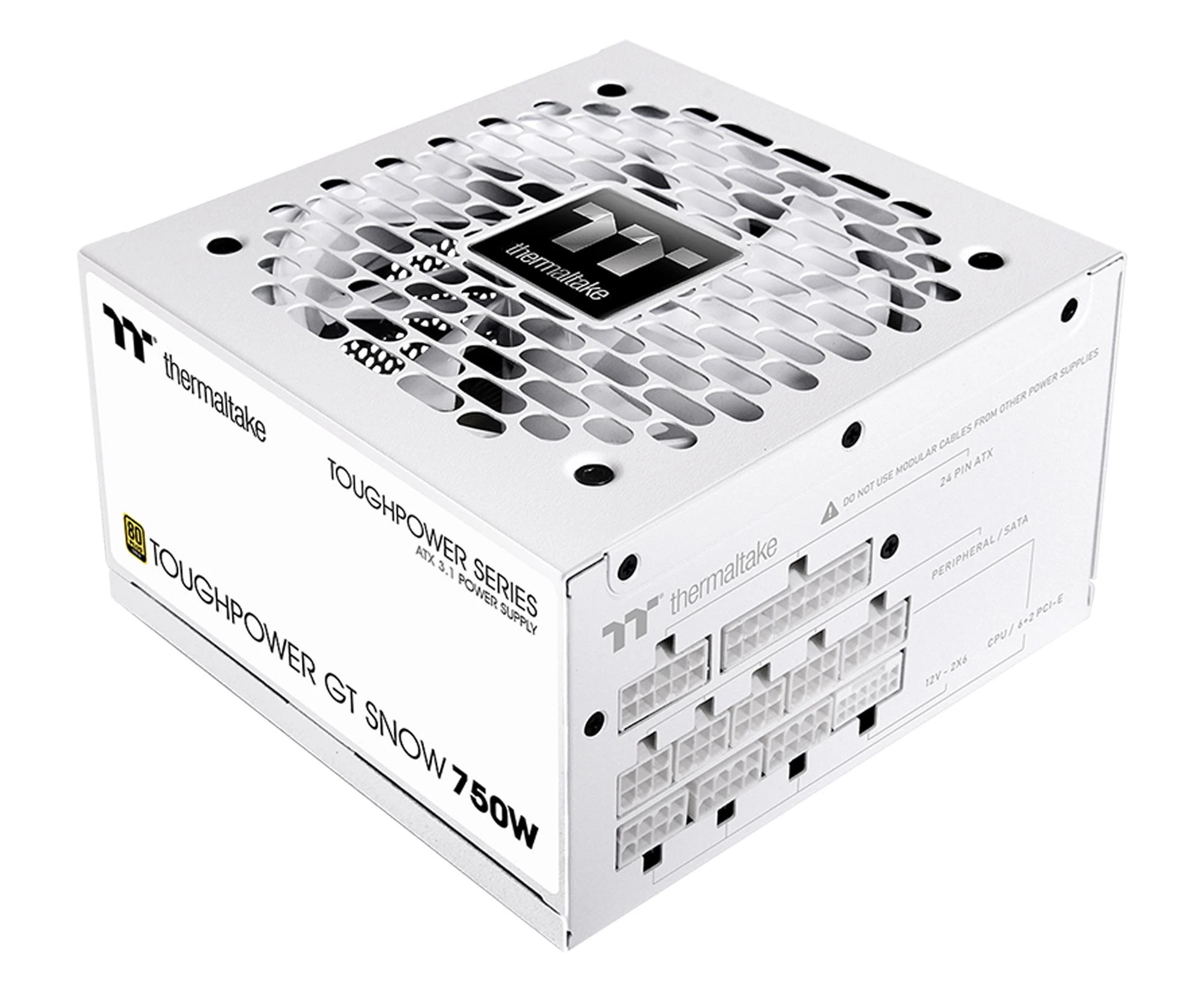 Thermaltake ToughPower GT 750W 80 Plus Gold ATX 3.1 White (PS-TPT-0750FNFAGE-W) EU