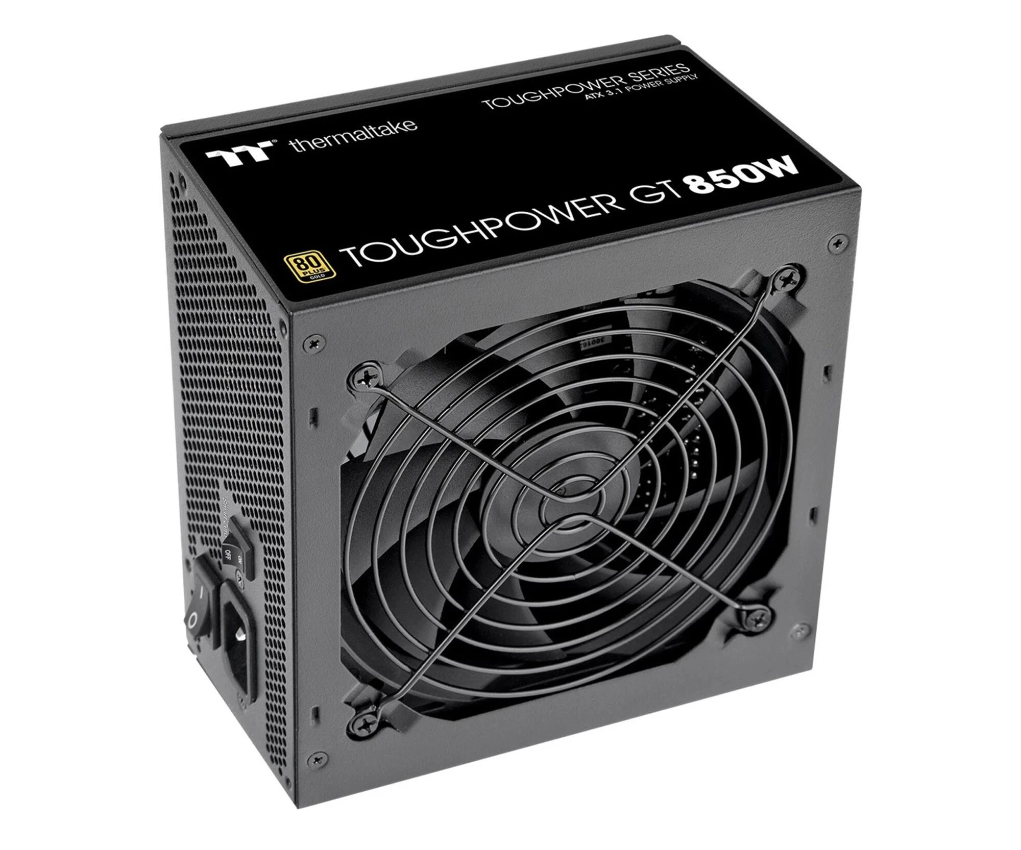 Thermaltake ToughPower GT 850W 80 Plus Gold ATX 3.1 (PS-TPT-0850FNFAGE-3) EU Максимальна потужність, Вт: 850