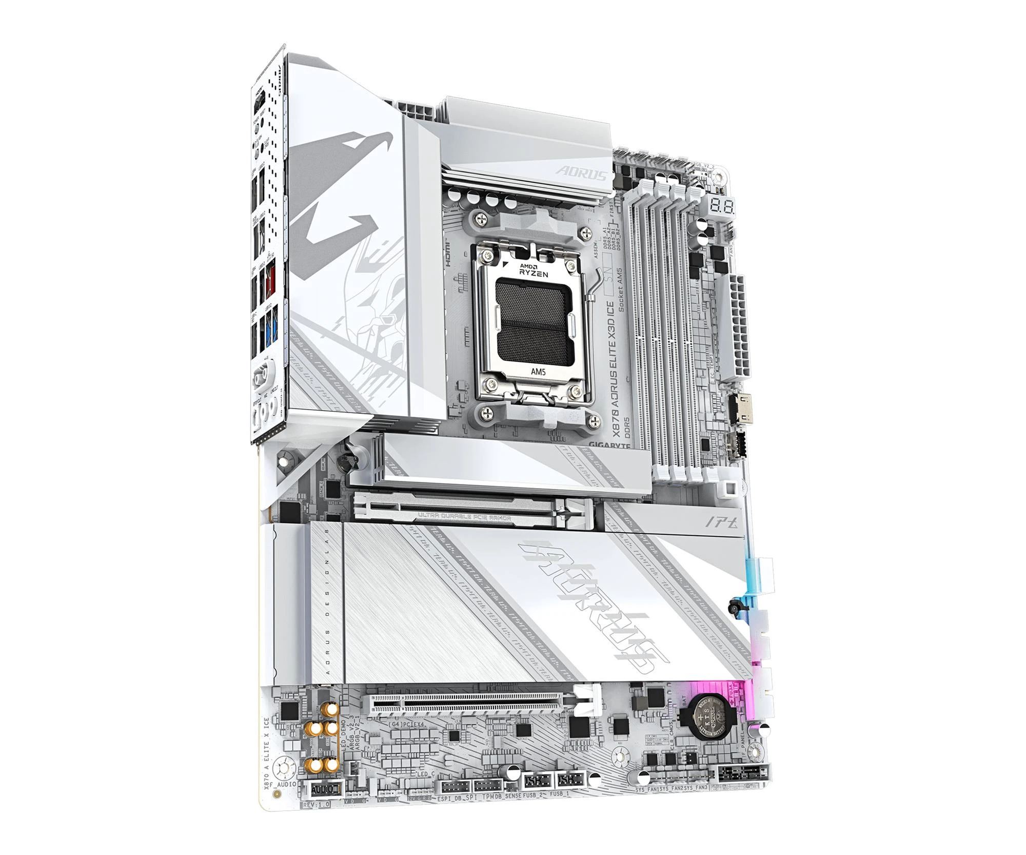 Gigabyte X870 AORUS ELITE X3D ICE (X870 A ELITE X ICE) EU
