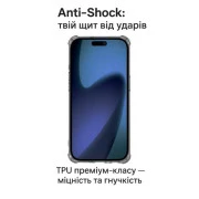 Чохол для смартфона BeCover Anti-Shock для Apple iPhone 17 Air Grey (713796) (UA)