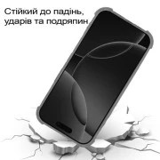 Чохол для смартфона BeCover Anti-Shock для Apple iPhone 17 Pro Grey (713798) (UA)