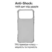 Чохол для смартфона BeCover Anti-Shock для Apple iPhone 17 Pro Max Grey (713800) (UA)