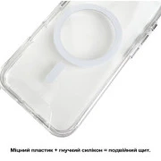Чохол для смартфона BeCover Space Case (MagSafe) для Apple iPhone 16e Transparancy (713884) (UA)